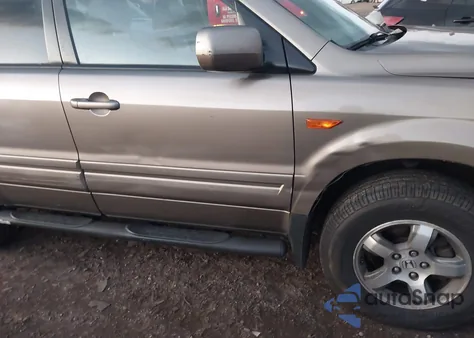 2008 Honda Pilot Ex-L from USA, damaged, VIN 5FNYF18778B031350